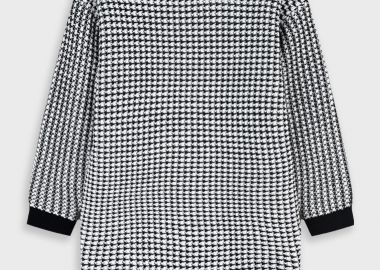 Πλεκτό φόρεμα | ΜΑΥΡΟ - Energiers - 